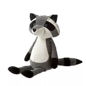 NWT Manhattan Toy Co. Folksy Forresters Raccoon Grey Corduroy 13"